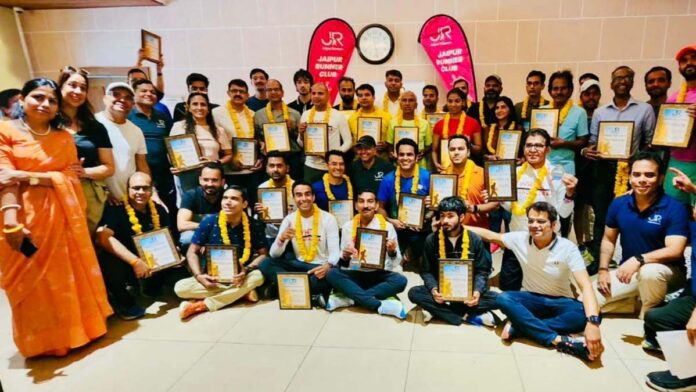 Jaipur Runners Club honored over 50 ultra-runners.