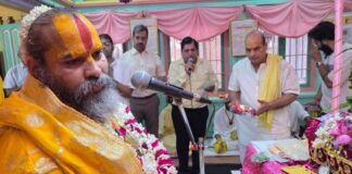 श्री सरस निकुंज में आचार्य शुकदेव जी महाराज का जयंती महोत्सव आज