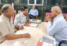 शिविरा पंचांग में अवकाश कटौती का विरोध, शैक्षिक महासंघ ने शिक्षा मंत्री से की मुलाकात