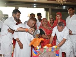 श्री श्याम परिवार का वार्षिक महोत्सव:विधि-विधान से हुई मूर्ति प्राण-प्रतिष्ठा