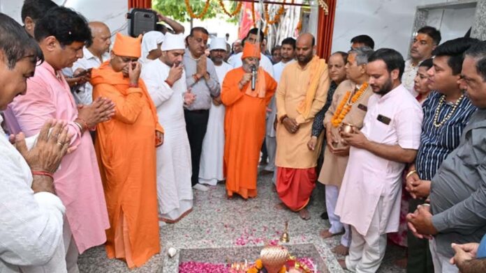Organization of the Shiv Temple Consecration and Idol Unveiling Ceremony