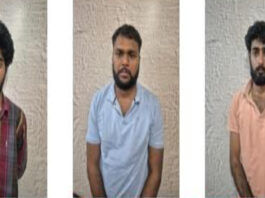 अस्सी हजार की लूट करने वाले तीन आरोपी गिरफ्तार Three Accused Arrested for Robbery of 80,000