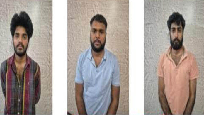 Three Accused Arrested for Robbery of 80,000