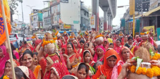 भक्ति और उल्लास के साथ मनाया तेजेश्वर महादेव मंदिर का प्रथम पाटोत्सव