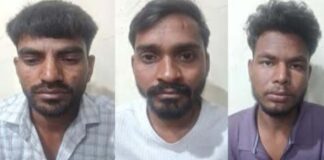 रात में ताले तोड़कर नकबजनी करने वाले तीन बदमाश गिरफ्तार Three Burglars Arrested for Breaking Locks and Committing Break-ins at Night