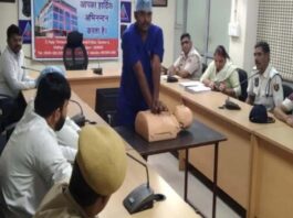 यातायात पुलिसकर्मियों की सेहत का ख्याल: 231 जवानों की हुई ईसीजी और शुगर जांच