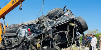 थार ट्रेलर के नीचे घुसने से एक की मौत