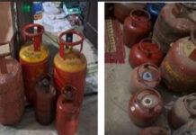 जयपुर में अवैध एलपीजी रिफिलिंग का भंडाफोड़, सिलेंडर व उपकरण सहित दो आरोपित गिरफ्तार Two Accused Arrested, Including Cylinder and Equipment