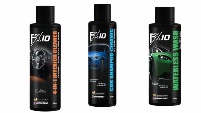Nippon Paint India has launched FX10, a high-performance premium auto-car range.