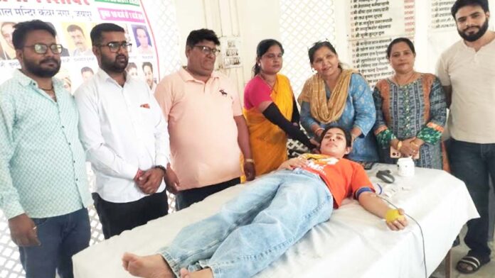 108 Units of Blood Collected at Massive Blood Donation Camp