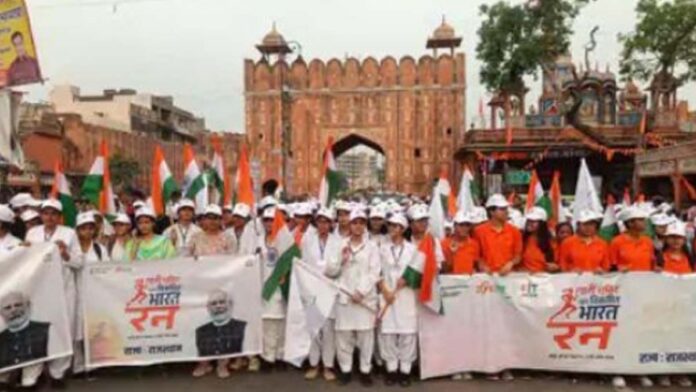 The fervor of 'Nari Shakti' (Women's Power) resonated from Chandpole to Badi Chaupar.