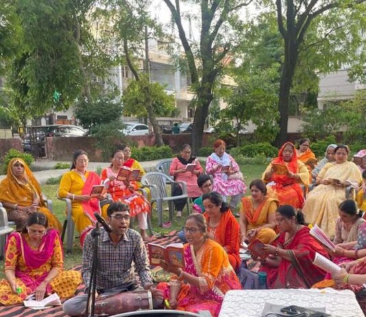 संगम ग्रुप द्वारा हनुमान जयंती पर भव्य सुंदरकांड पाठ का आयोजन Sangam Group Organizes Grand Sundarkand Recitation on Hanuman Jayanti