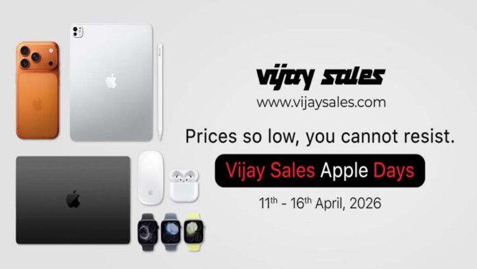Vijay Sales' 'Apple Days Sale' Begins