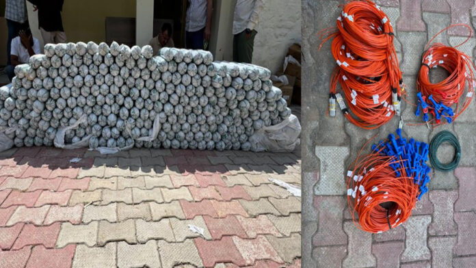 visp Two Accused Apprehended with 795 kg of Explosives