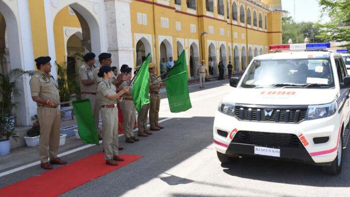 5 Women's PCR Vans Launched in Jaipur for Women's Safety 5 Women's PCR Vans Launched in Jaipur for Women's Safety