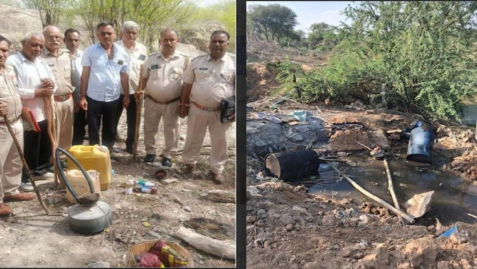 Excise Enforcement Teams Destroy 159,096 Liters of Wash