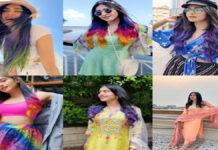 अदाह शर्मा के रंग-बिरंगे लुक्स ने जीता इंटरनेट Adah Sharma's Colorful Looks Win Over the Internet