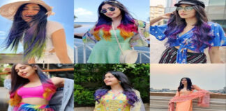 अदाह शर्मा के रंग-बिरंगे लुक्स ने जीता इंटरनेट Adah Sharma's Colorful Looks Win Over the Internet