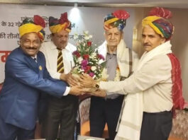 एपेक्स हॉस्पिटल ने किया पूर्व सैनिकों का सम्मान