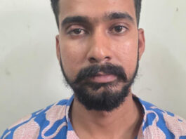 अपहरण और मारपीट के मामले में तीन साल से फरार आरोपी गिरफ्तार Accused, absconding for three years in a case of kidnapping and assault, arrested.