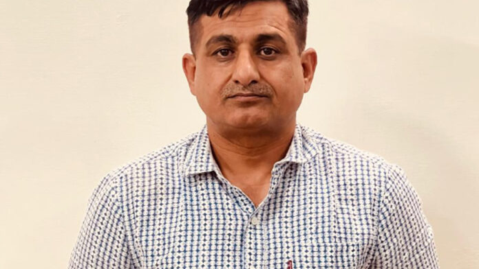ASI arrested for accepting bribe to refrain from registering rape case.