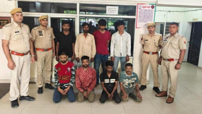 Eight Accused Arrested for Stealing Copper from BSNL's Underground Cables