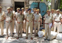 भट्टी में झोंका 2 करोड़ से अधिक का नशा: 384 किलो गांजा और स्मैक नष्ट