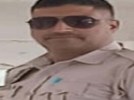 बाइक अनियंत्रित होकर डिवाइडर और बिजली के पोल से टकराने से कांस्टेबल की मौत