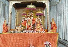 आराध्य देव गोविंद देवजी मंदिर में वैशाखी पूर्णिमा से जलयात्रा महोत्सव प्रारंभ The Jal Yatra Festival commences on Vaishakhi Purnima at the Govind Devji Temple, home of the revered deity.