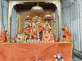 आराध्य देव गोविंद देवजी मंदिर में वैशाखी पूर्णिमा से जलयात्रा महोत्सव प्रारंभ The Jal Yatra Festival commences on Vaishakhi Purnima at the Govind Devji Temple, home of the revered deity.