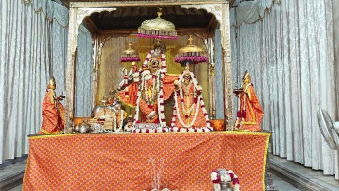 The Jal Yatra Festival commences on Vaishakhi Purnima at the Govind Devji Temple, home of the revered deity.