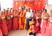 छोटीकाशी में अधिक मास की धूम: कलश यात्रा के साथ मीरा चरित्र कथा शुरू Celebration of Adhik Maas in Chotikashi