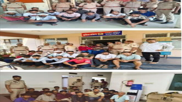 Over 700 Anti-Social Elements Arrested in Three-Day 'Operation Crackdown' Over 700 Anti-Social Elements Arrested in Three-Day 'Operation Crackdown'