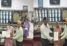 डाक जीवन बीमा से मिला परिवार को संबल: जयपुर में 33 लाख रुपए का मृत्यु दावा भुगतान