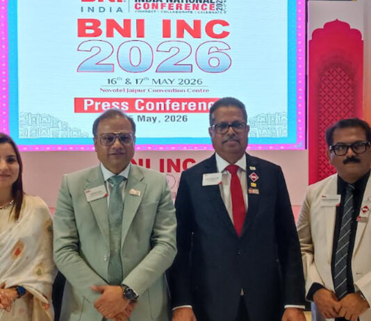 जयपुर बीएनआई इंडिया नेशनल कॉन्फ्रेंस 2026 होस्ट करेगा — एशिया के सबसे बड़े बिज़नेस नेटवर्किंग इवेंट्स में से एक Jaipur will host the BNI India National Conference 2026.