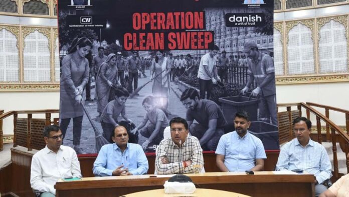 Jaipur Municipal Corporation's 'Clean Sweep' campaign, involving 2,000 sanitation workers, begins on May 9. Jaipur Municipal Corporation's 'Clean Sweep' campaign, involving 2,000 sanitation workers, begins on May 9.