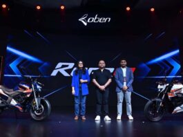 ओबेन इलेक्ट्रिक ने लॉन्च की रोर ईवीओ मात्र 99,999 रुपये में Oben Electric Launches Rorr EVO for Just ₹99,999