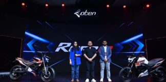 ओबेन इलेक्ट्रिक ने लॉन्च की रोर ईवीओ मात्र 99,999 रुपये में Oben Electric Launches Rorr EVO for Just ₹99,999