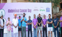 वर्ल्ड एब्डोमिनल कैंसर डे:वॉकथॉन में प्रतिभागियों ने दिया कैंसर जागरूकता का संदेश World Abdominal Cancer Day