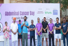 वर्ल्ड एब्डोमिनल कैंसर डे:वॉकथॉन में प्रतिभागियों ने दिया कैंसर जागरूकता का संदेश World Abdominal Cancer Day