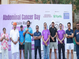 वर्ल्ड एब्डोमिनल कैंसर डे:वॉकथॉन में प्रतिभागियों ने दिया कैंसर जागरूकता का संदेश World Abdominal Cancer Day