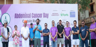 वर्ल्ड एब्डोमिनल कैंसर डे:वॉकथॉन में प्रतिभागियों ने दिया कैंसर जागरूकता का संदेश World Abdominal Cancer Day