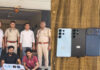 फ्लिपकार्ट डिलीवरी में फर्जीवाड़ा करने वाले तीन आरोपित गिरफ्तार