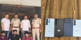फ्लिपकार्ट डिलीवरी में फर्जीवाड़ा करने वाले तीन आरोपित गिरफ्तार