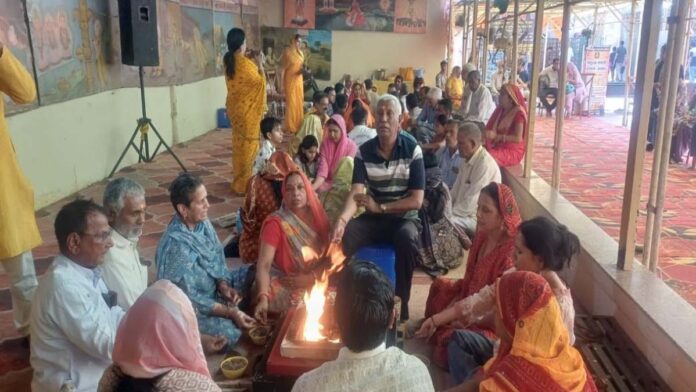 Free Five-Kundiya Gayatri Mahayajna Organized at Govind Devji Temple