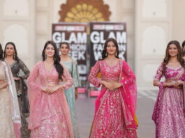 ग्लैम फैशन वीक 2026:टॉप मॉडल्स ने रैंप पर बिखेरा जलवा Glam Fashion Week 2026: Top Models Dazzle on the Ramp