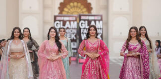 ग्लैम फैशन वीक 2026:टॉप मॉडल्स ने रैंप पर बिखेरा जलवा Glam Fashion Week 2026: Top Models Dazzle on the Ramp
