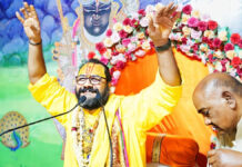 श्री गोवर्धननाथ जी मंदिर में नंदोत्सव की धूम: ‘नंद के आनंद भयो…’ से गुंजायमान हुआ पांडाल Grand Celebrations of Nandotsav at Shri Govardhannath Ji Temple