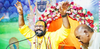 श्री गोवर्धननाथ जी मंदिर में नंदोत्सव की धूम: ‘नंद के आनंद भयो…’ से गुंजायमान हुआ पांडाल Grand Celebrations of Nandotsav at Shri Govardhannath Ji Temple