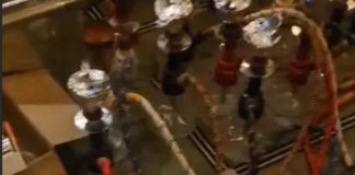 अवैध हुक्का बार पर पुलिस ने मारी रेड: मैनेजर समेत 10 गिरफ्तार Hookah Bar Operating Under the Guise of a Café